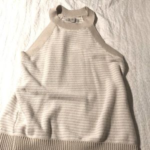 Ann Taylor Loft halter sweater